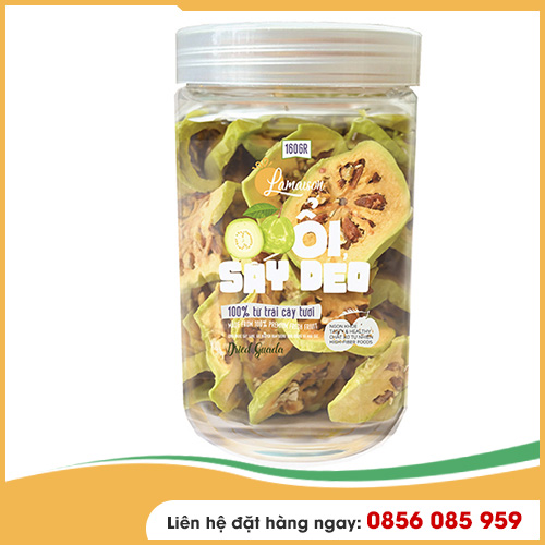 Ổi Sấy Dẻo<br>Khối Lượng Tịnh: 160gr